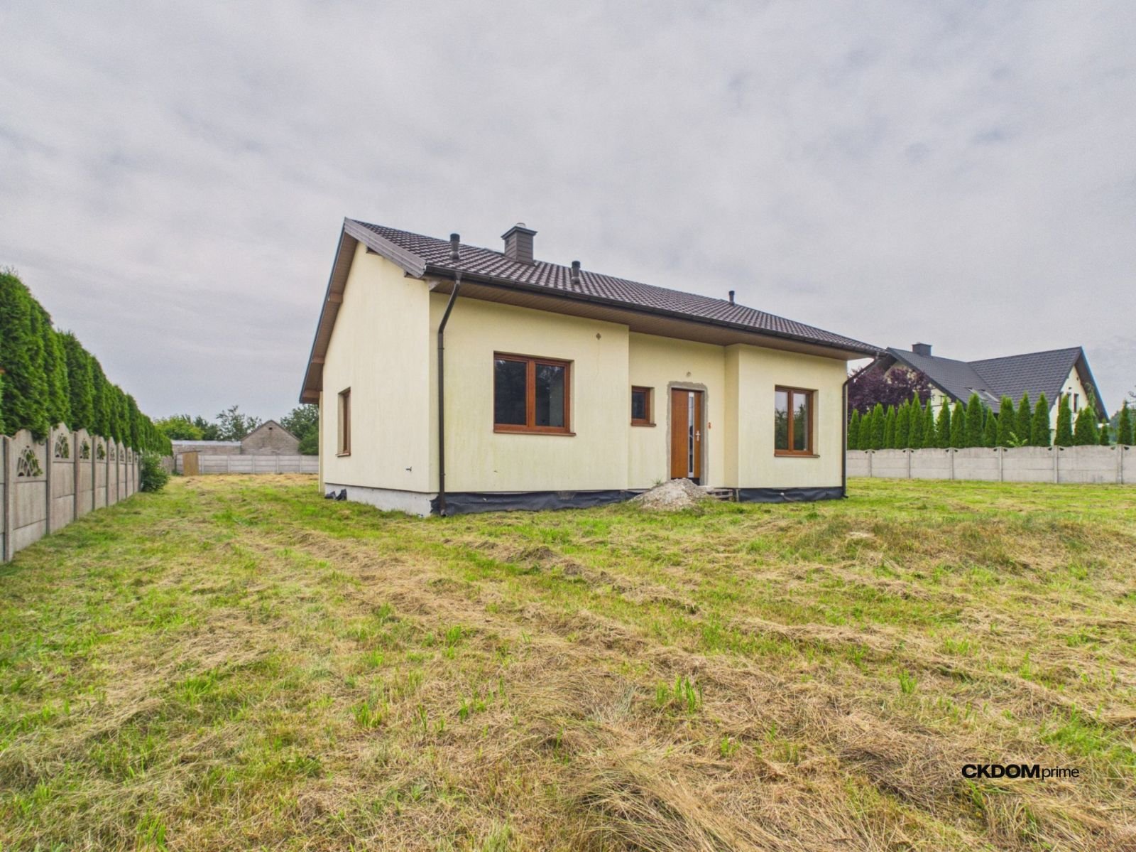 Nowy dom parterowy 98m2 Krajno-Parcele działka 24a