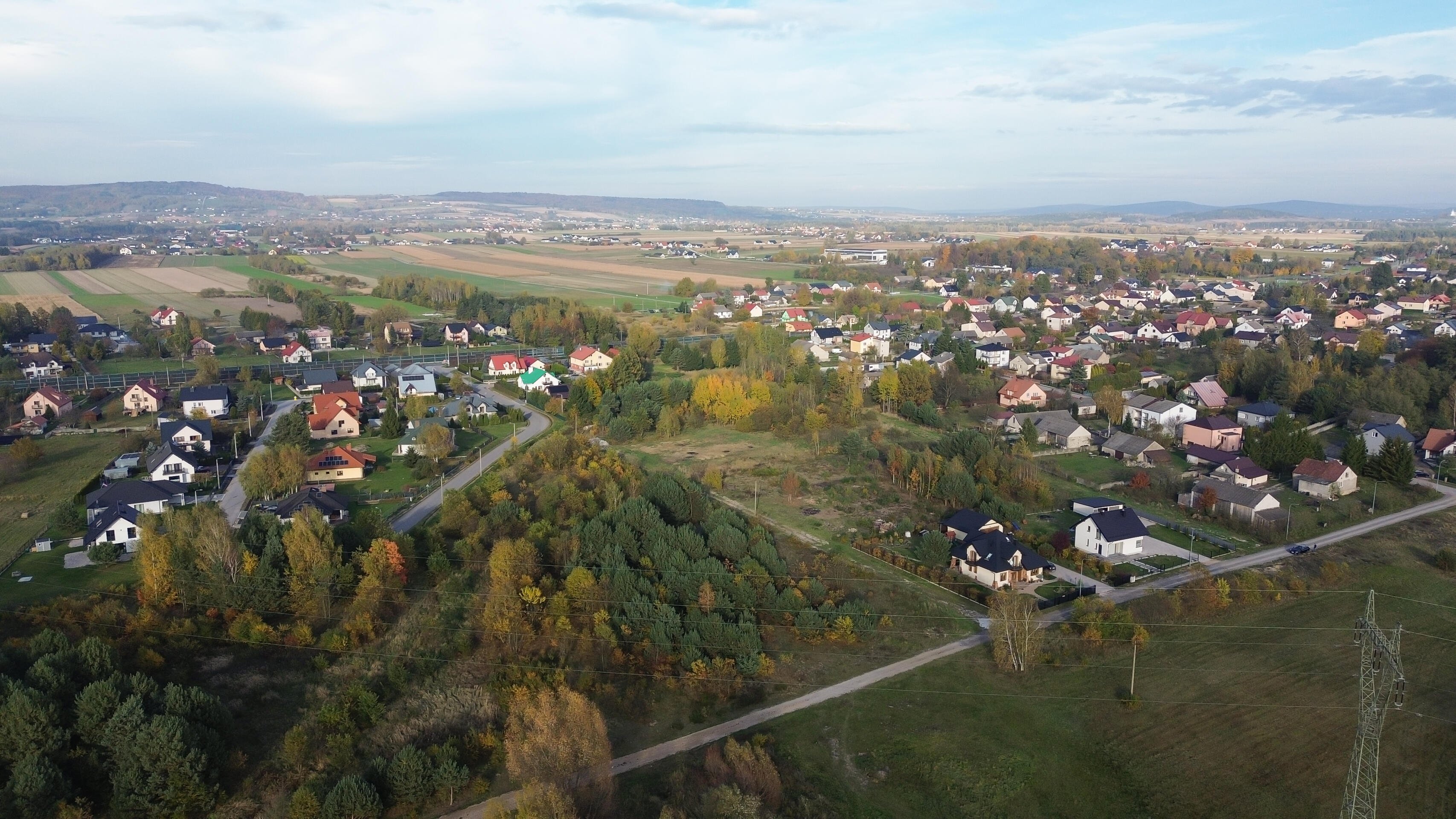 Działki budowlane Promnik gm Strawczyn 15 km od Kielc