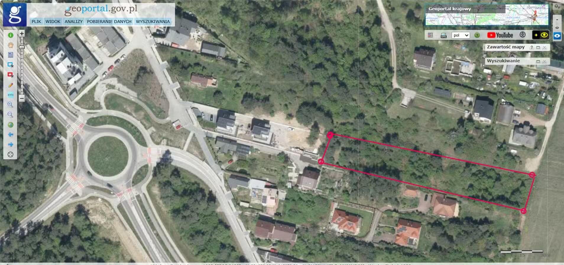 Dwie działki w Kielcach o powiechdni 2362m2
