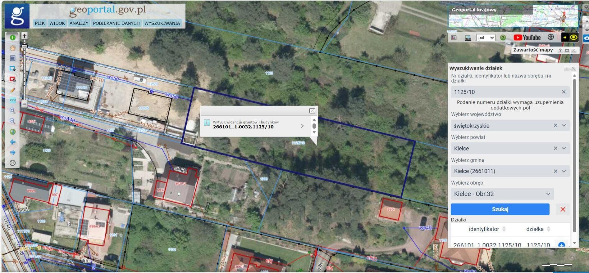 Dwie działki w Kielcach o powiechdni 2362m2
