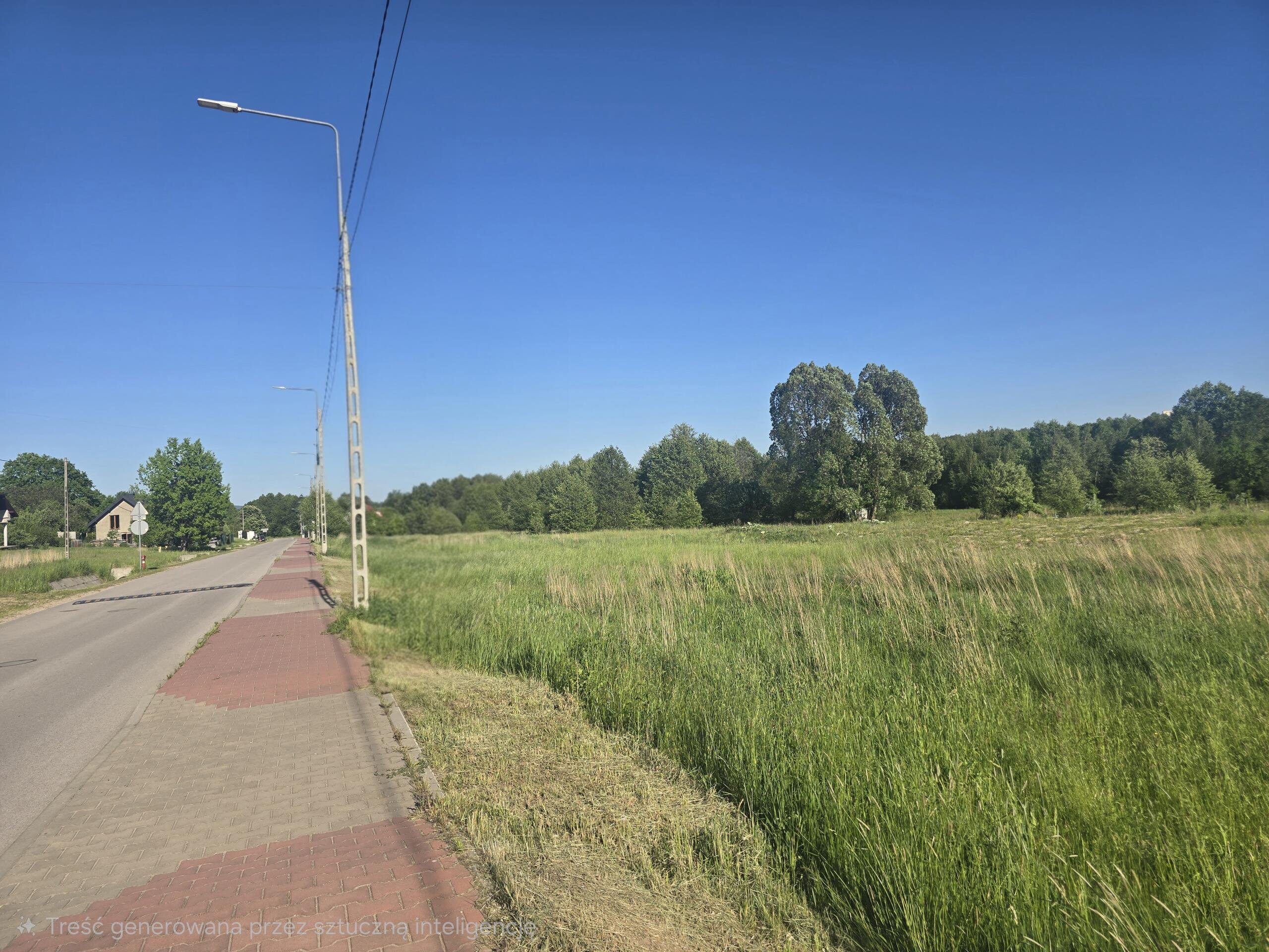 Działka 1500 m2 Kajetanów gmina Zagnańsk
