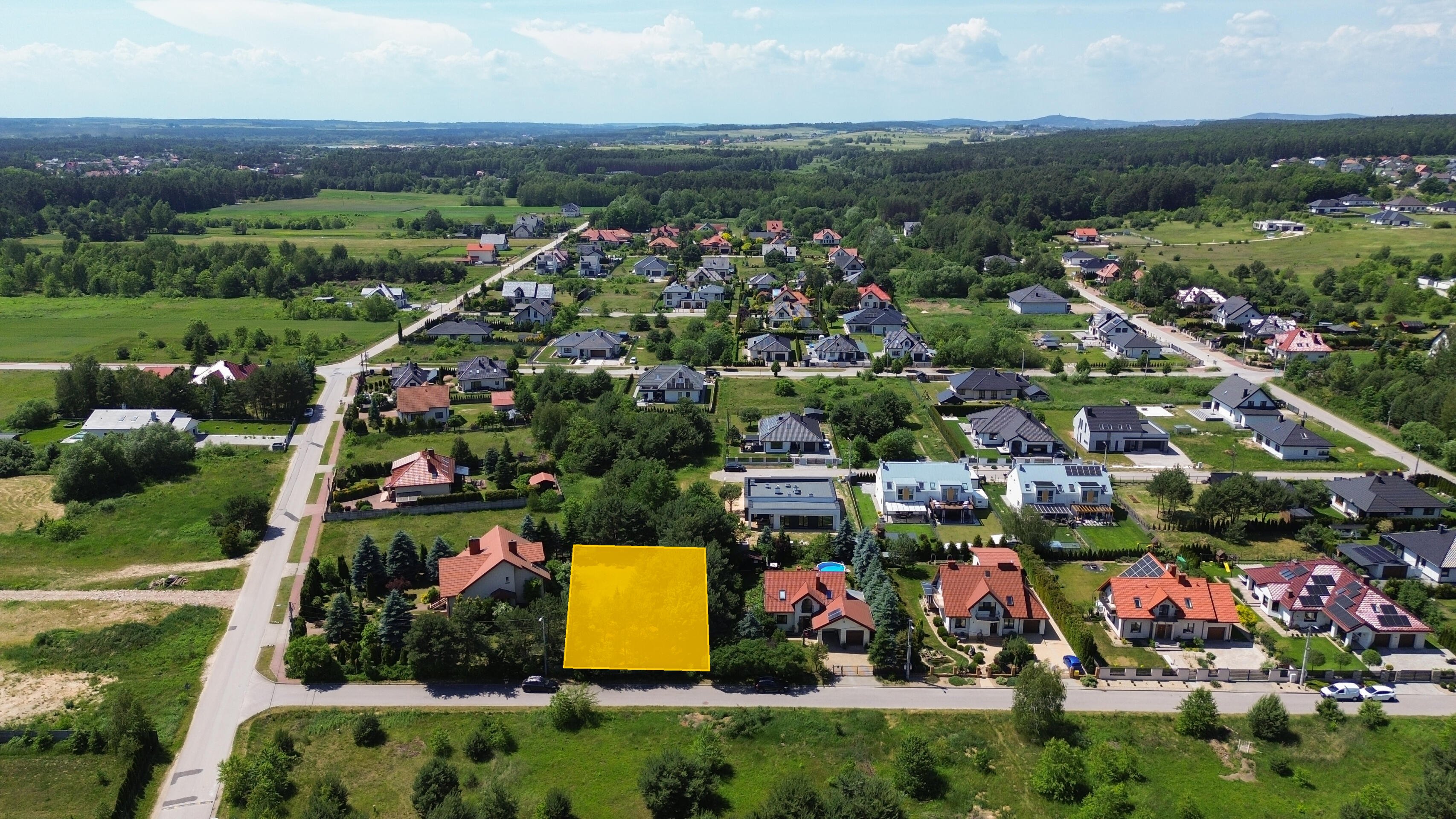 Działka budowlana Bieleckie Młyny gm. Morawica