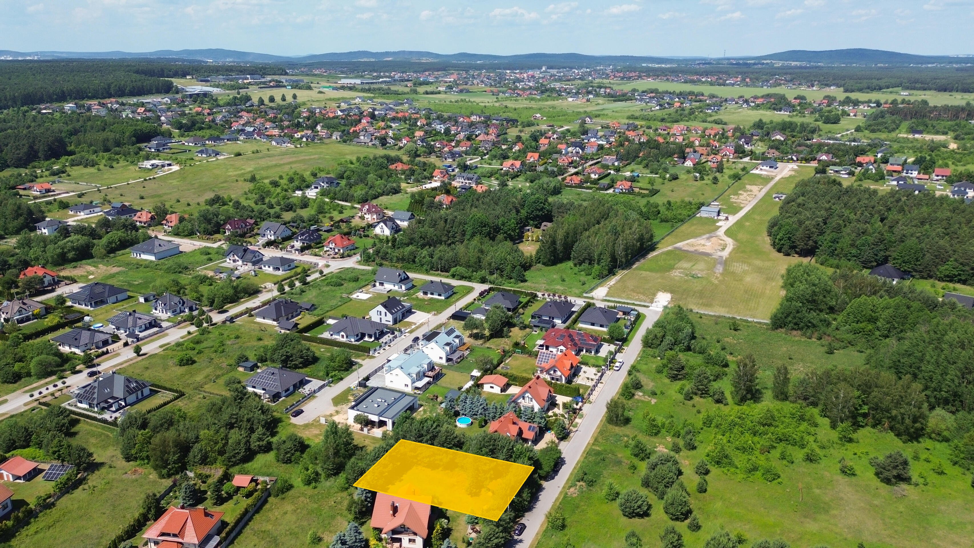 Działka budowlana Bieleckie Młyny gm. Morawica