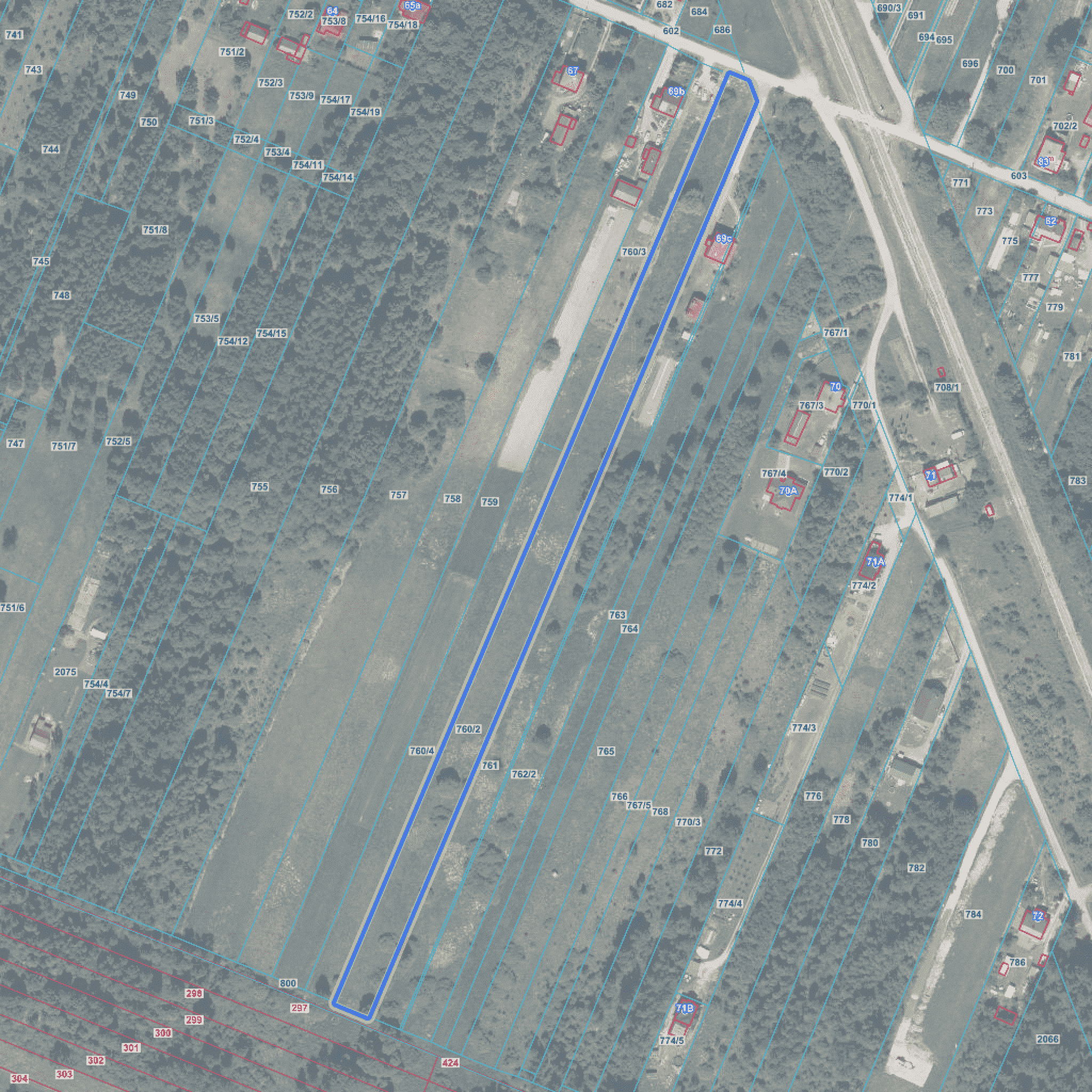 Atrakcyjna działka rolno-budowlana Tumlin W. –7422 m², MPZP, Media, Komunikacja