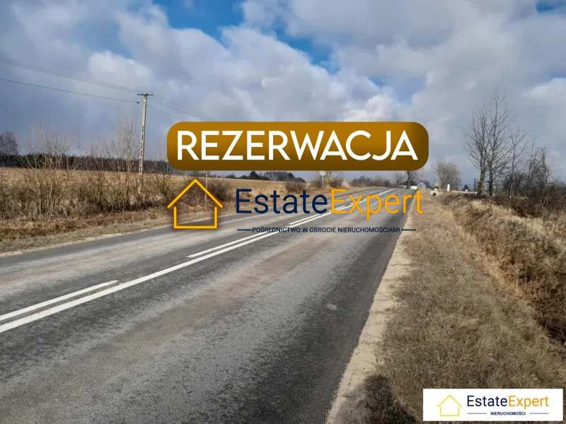 Atrakcyjna działka budowlana Podlesie niedaleko Pierzchnicy 25 km od Kielc