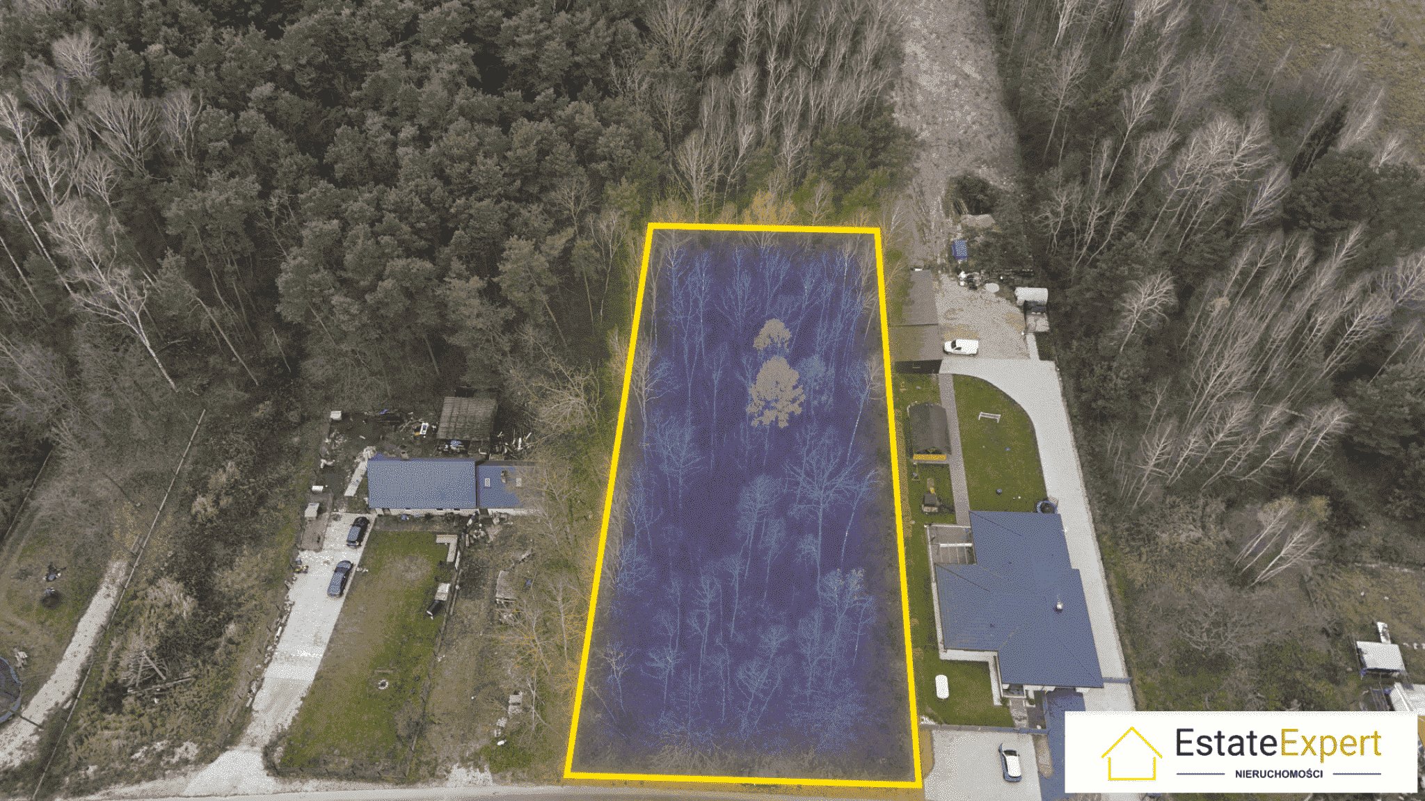 Atrakcyjna działka 3050 m², malownicza okolica MPZP