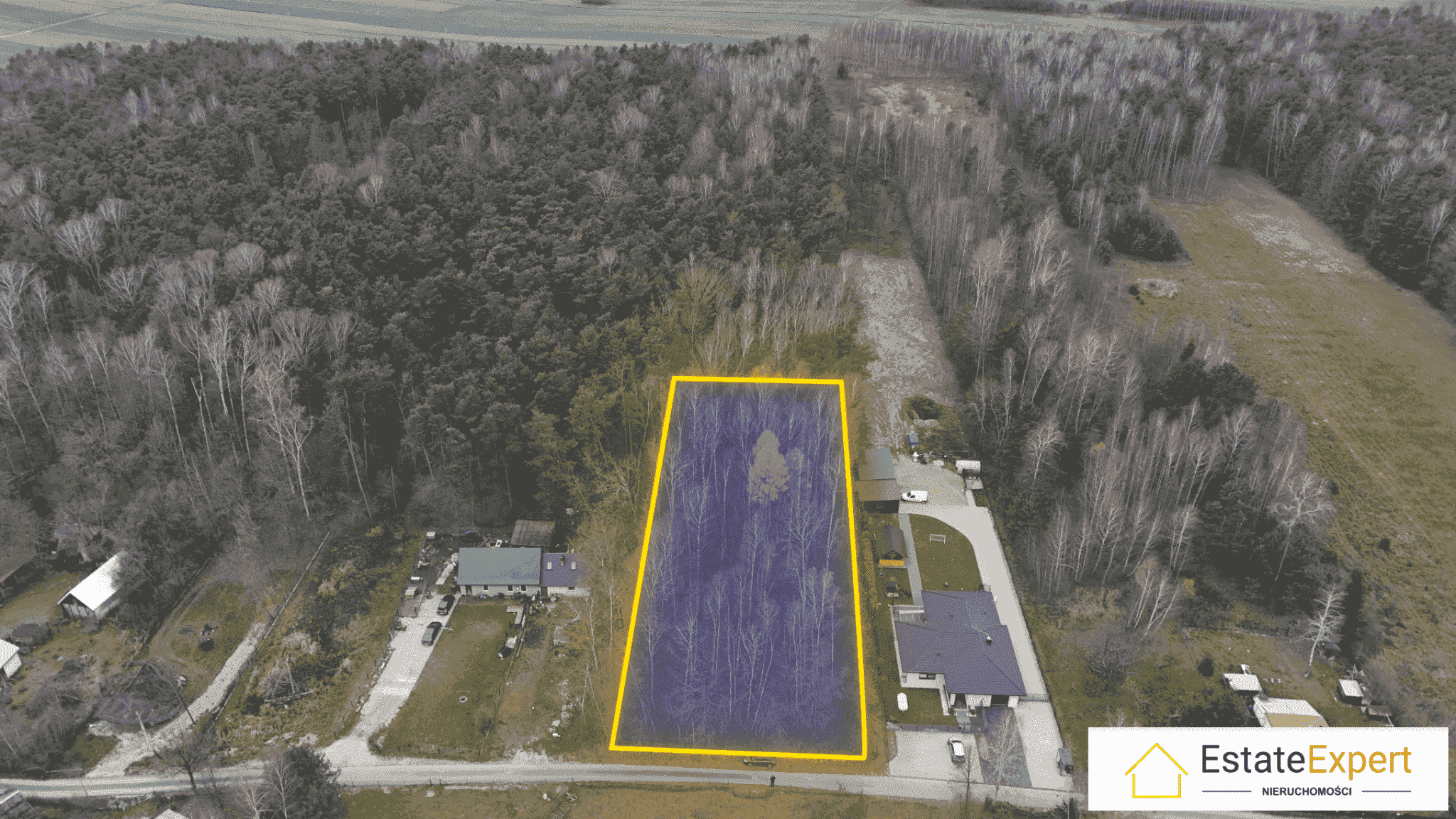 Atrakcyjna działka 3050 m², malownicza okolica MPZP