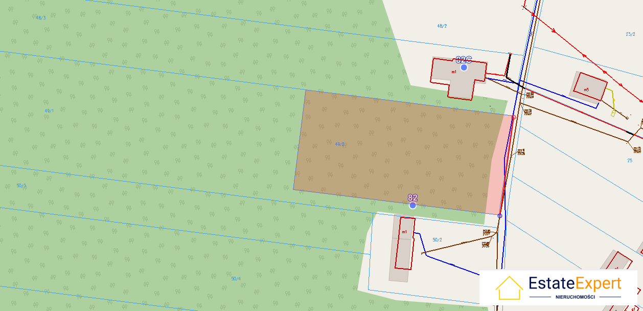 Atrakcyjna działka 3050 m², malownicza okolica MPZP