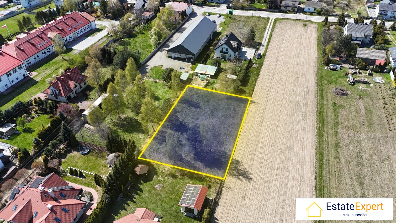 Działka budowlana 1200 m  w Woli Kopcowej