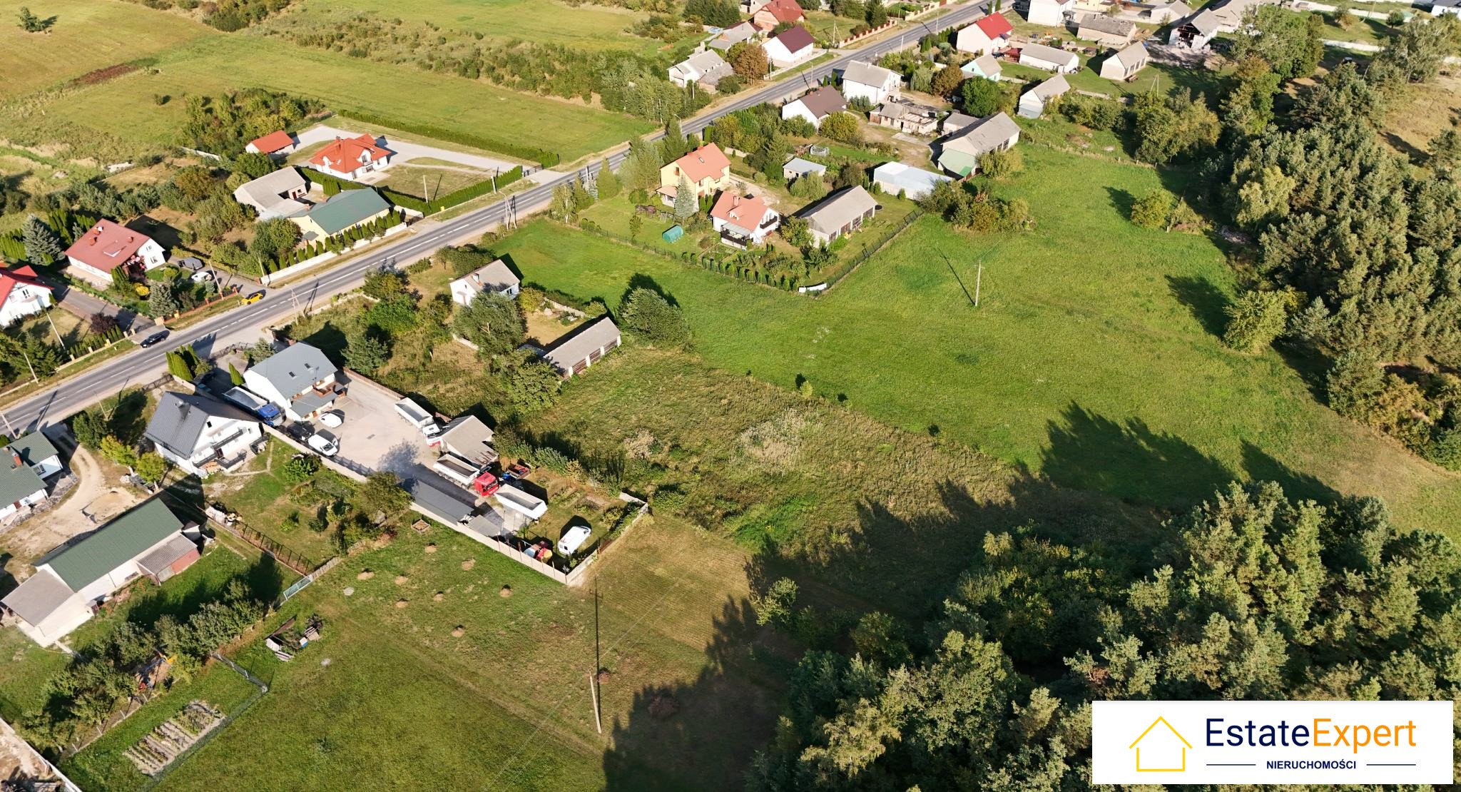 Działka rolno-budowlana w atrakcyjnej okolicy Brzeziny