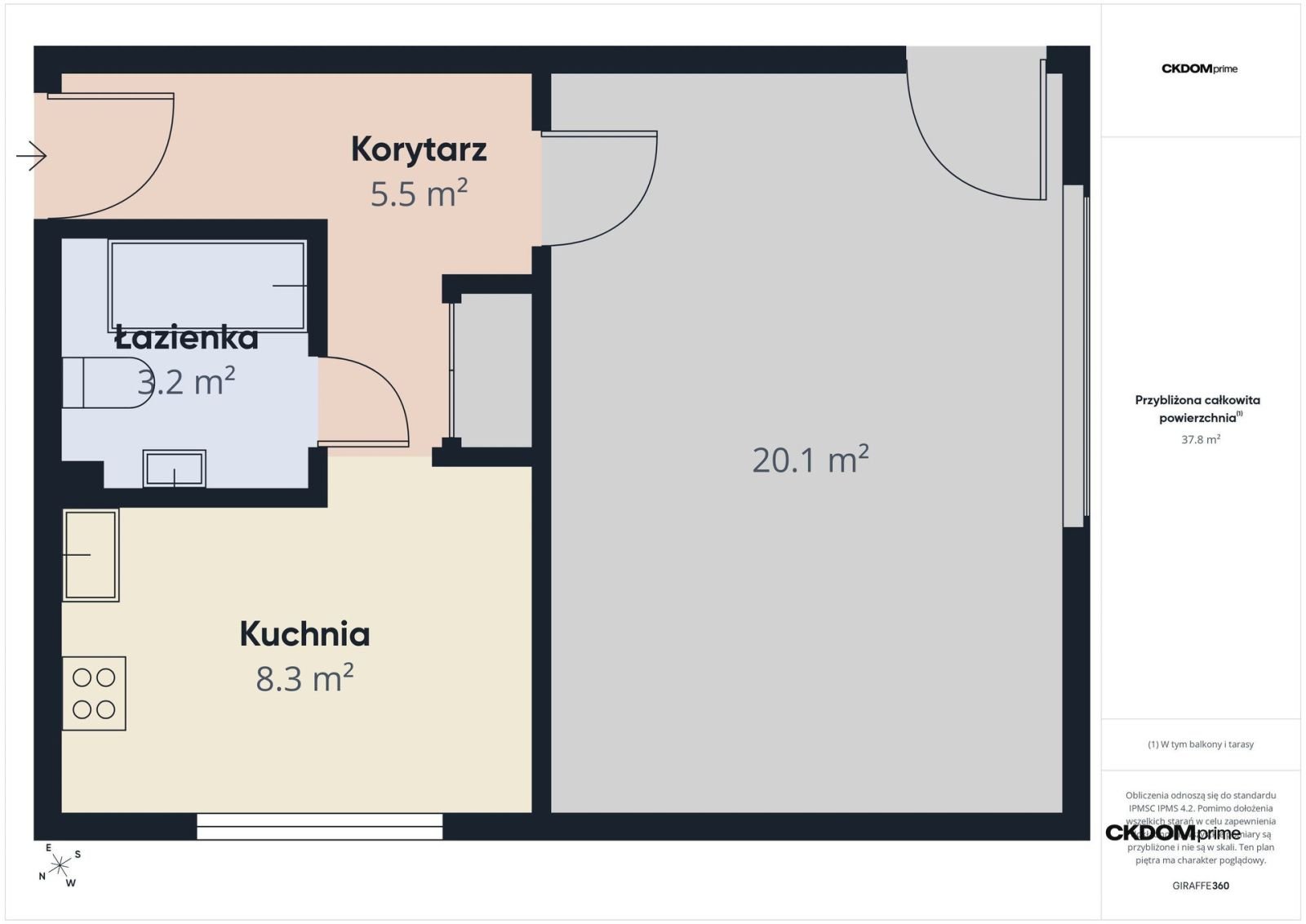 Mieszkanie na sprzedaż – ul. Żeromskiego / duża Loggia