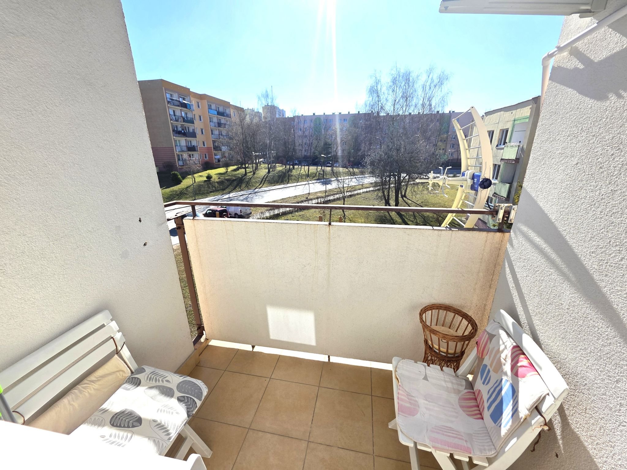 2-pokoje z balkonem i klimatyzacją, gotowe do zamieszkania, Na Stoku!