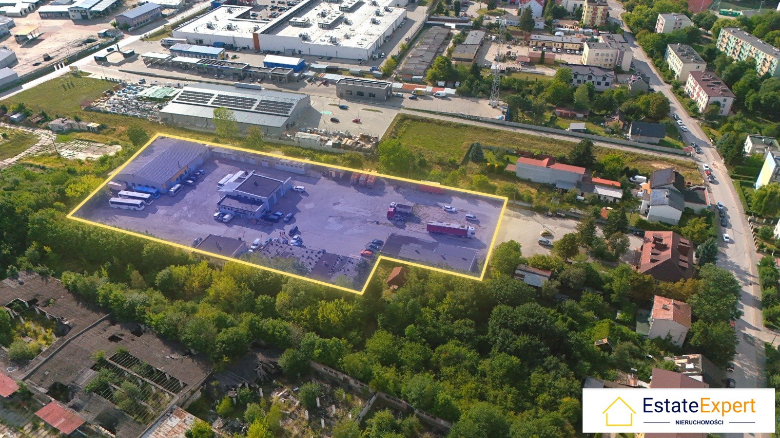 Gotowa inwestycja deweloperska z prawomocnym WZ i PUM ponad 11 000 m²