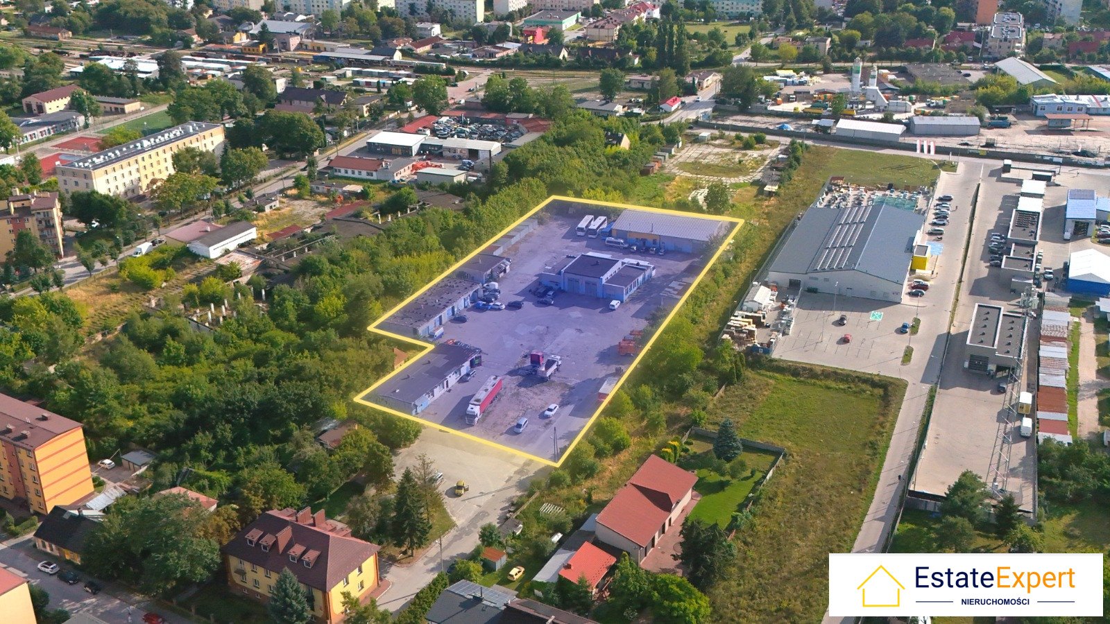 Gotowa inwestycja deweloperska z prawomocnym WZ i PUM ponad 11 000 m²