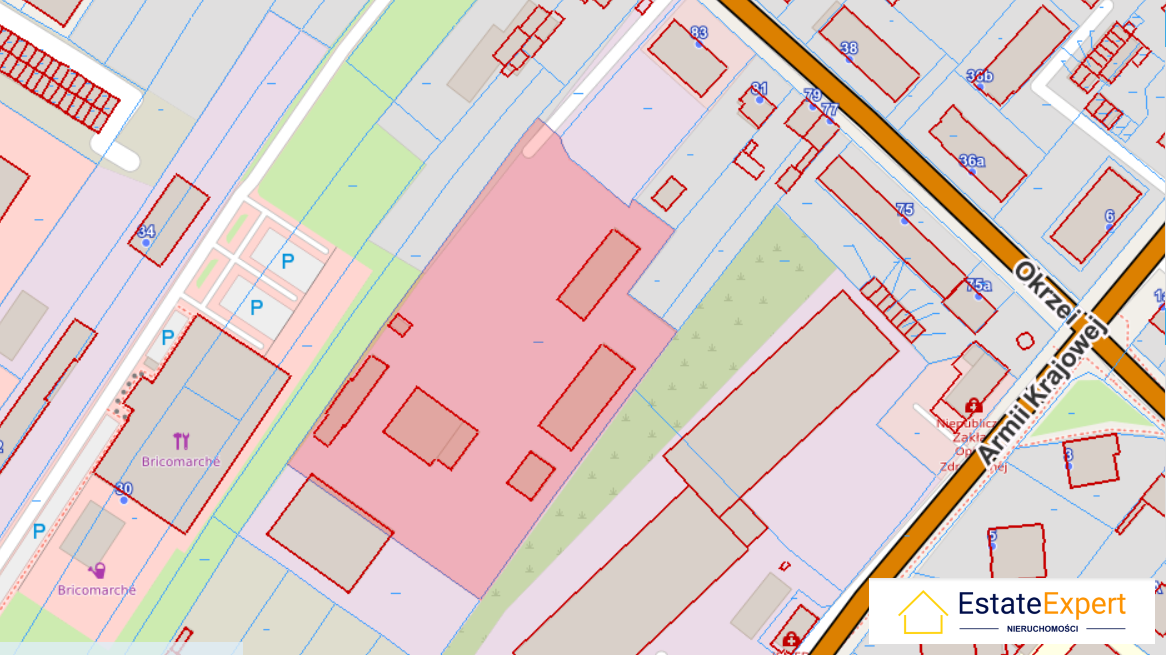 Gotowa inwestycja deweloperska z prawomocnym WZ i PUM ponad 11 000 m²