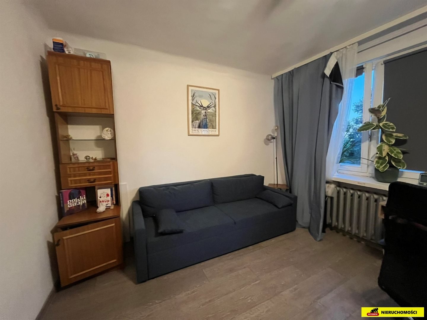 2 pokoje 46m2 os.Sady balkon, blisko Politechniki