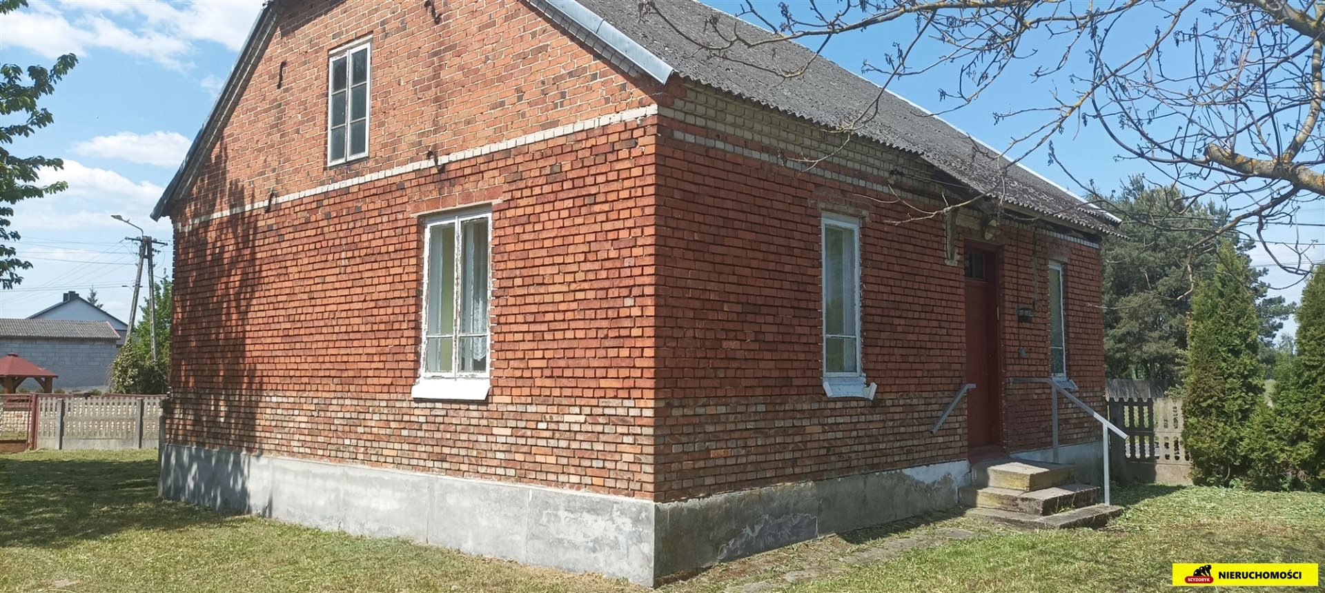Dom wolnostojący Ostrów 75m2, gm. Krasocin.