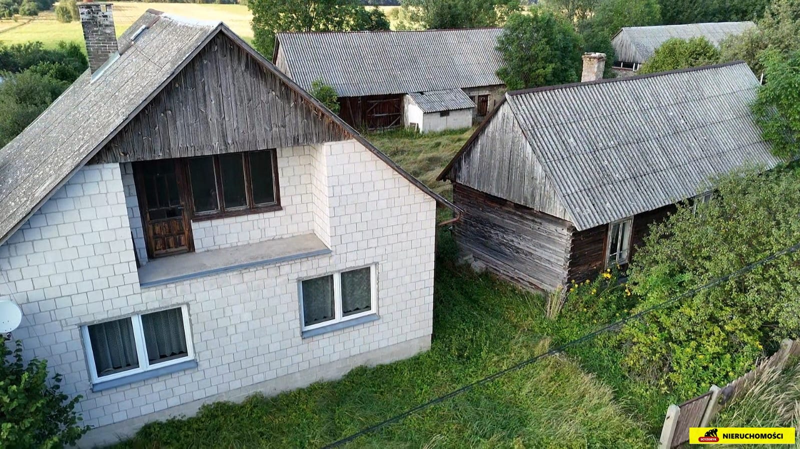 WYJĄTKOWE SIEDLISKO 8,84 HA|2 DOMY,STODOŁA|KOMÓRKI