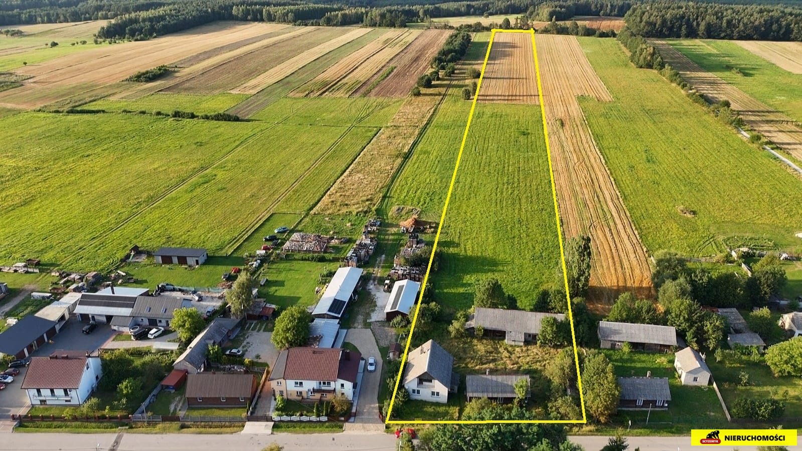 WYJĄTKOWE SIEDLISKO 8,84 HA|2 DOMY,STODOŁA|KOMÓRKI