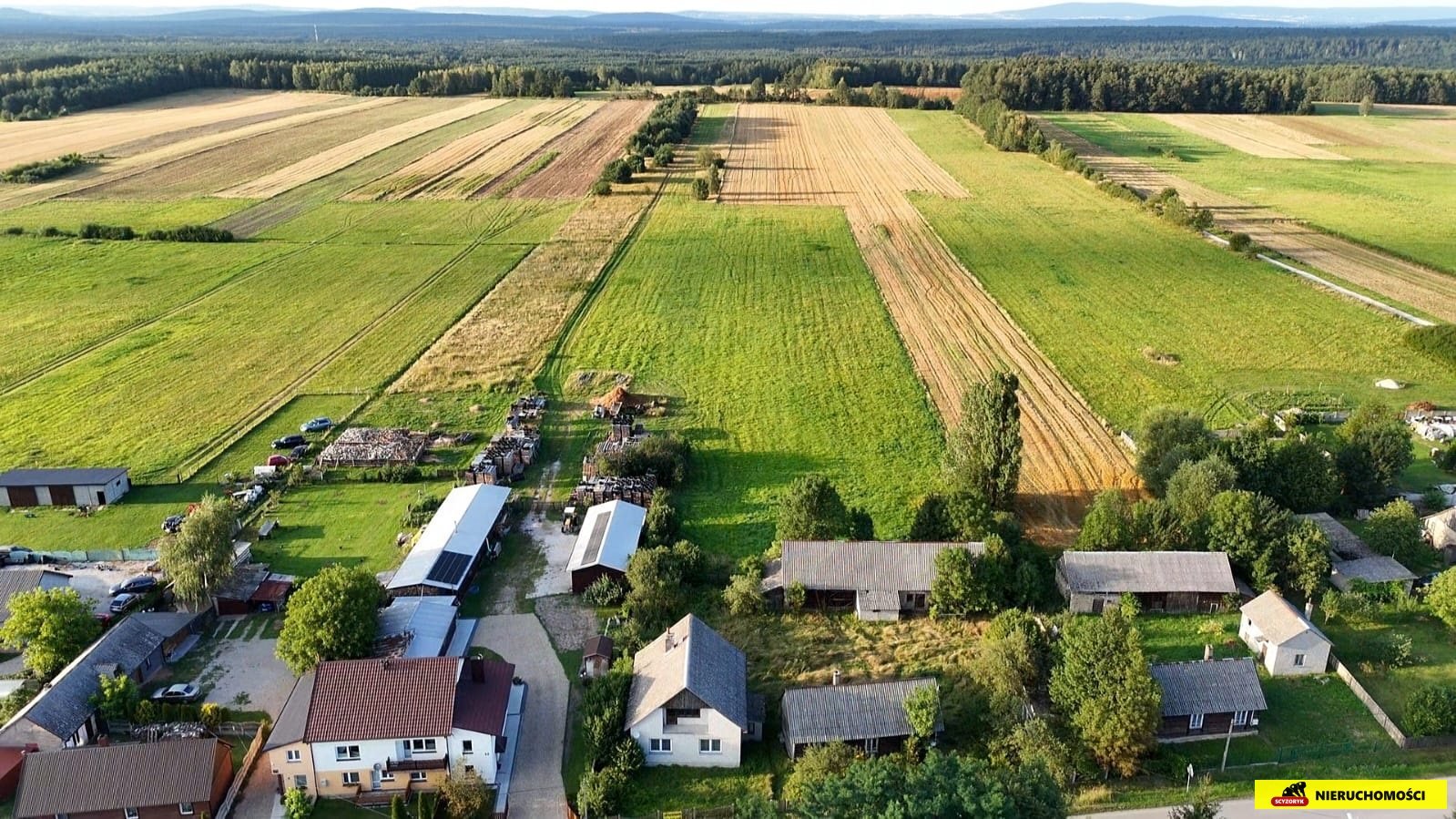 WYJĄTKOWE SIEDLISKO 8,84 HA|2 DOMY,STODOŁA|KOMÓRKI