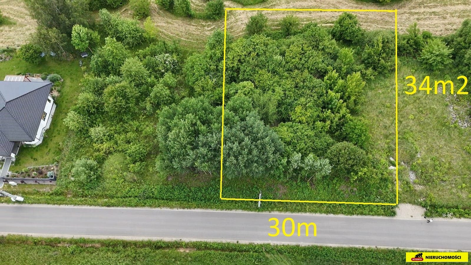 Działka 1023m2| kawadratowa|uzbrojona|Mójcza