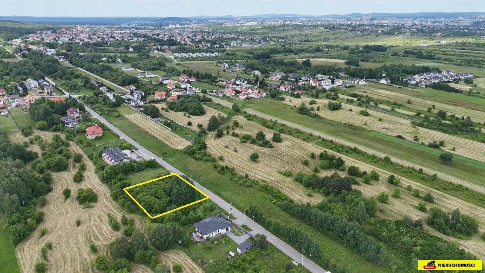 Działka 1023m2| kawadratowa|uzbrojona|Mójcza
