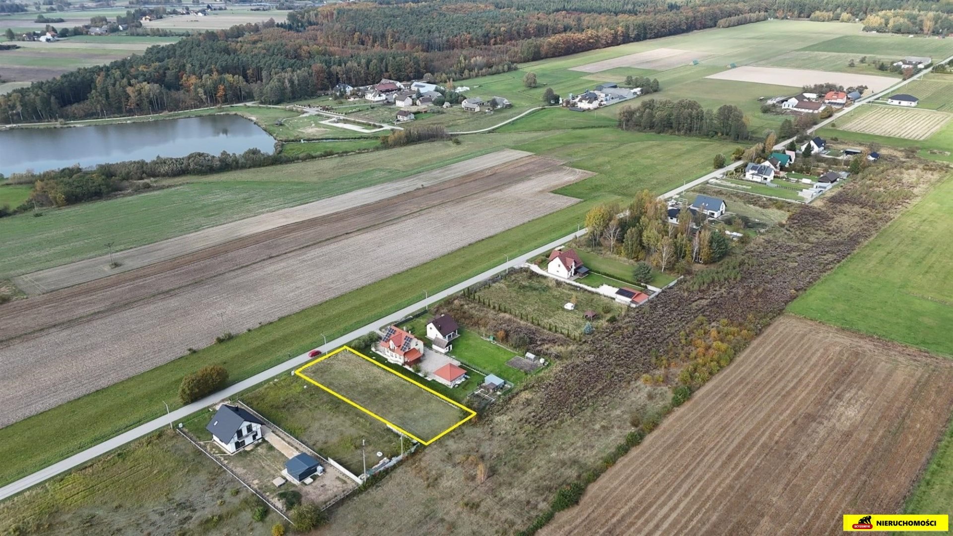 Działka budowlana 1057m2|Media|Oksa|