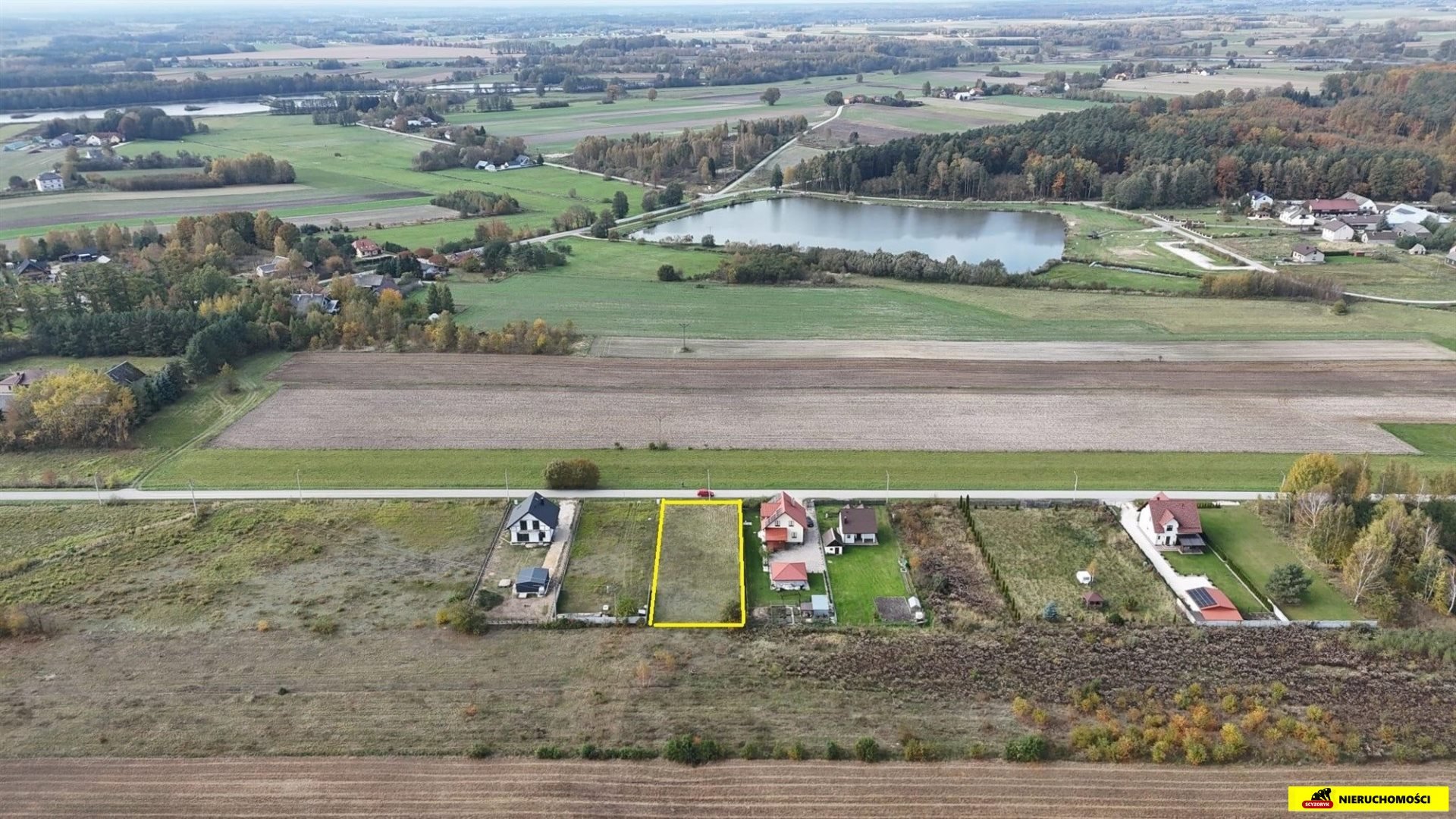 Działka budowlana 1057m2|Media|Oksa|