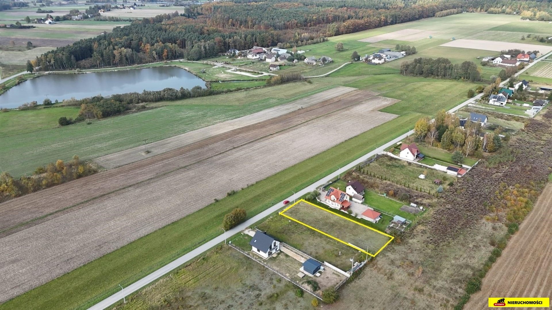 Działka budowlana 1057m2|Media|Oksa|