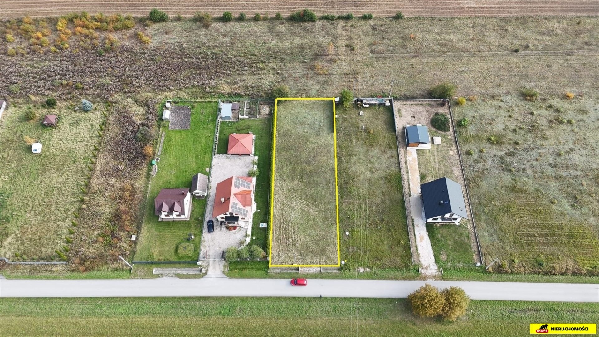 Działka budowlana 1057m2|Media|Oksa|