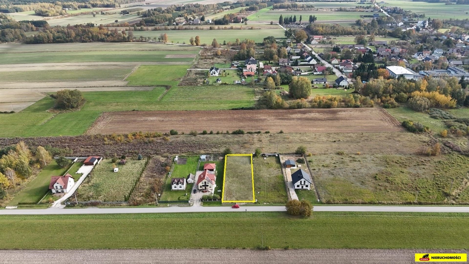Działka budowlana 1057m2|Media|Oksa|