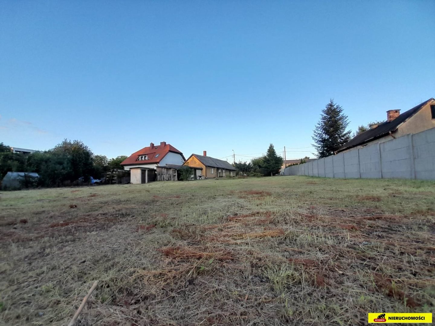 Działka  budowlana 1247 m² z starym domem, Kielce