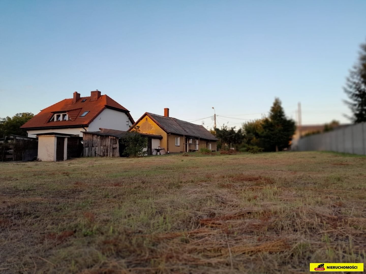 Działka  budowlana 1247 m² z starym domem, Kielce