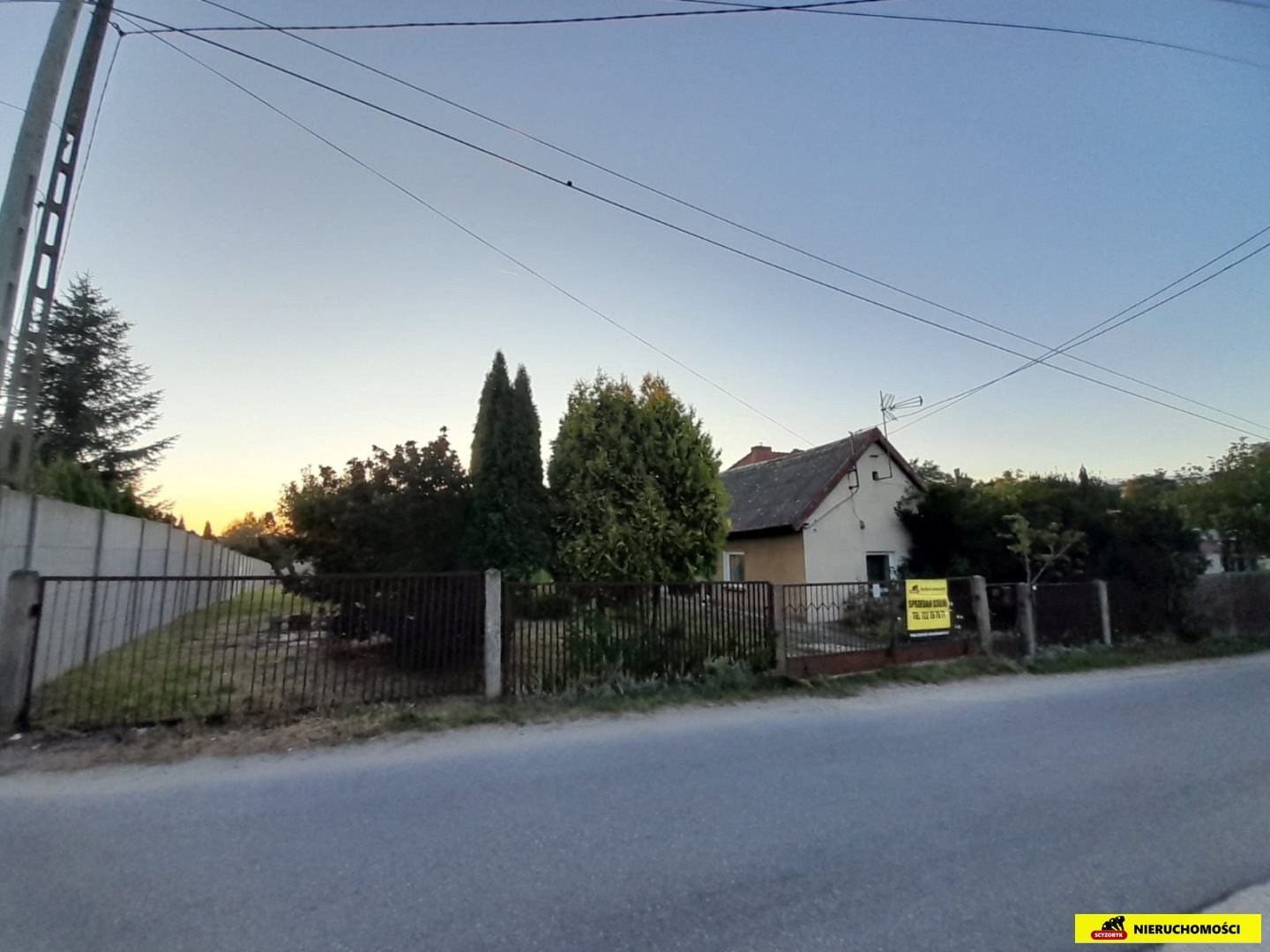 Działka  budowlana 1247 m² z starym domem, Kielce