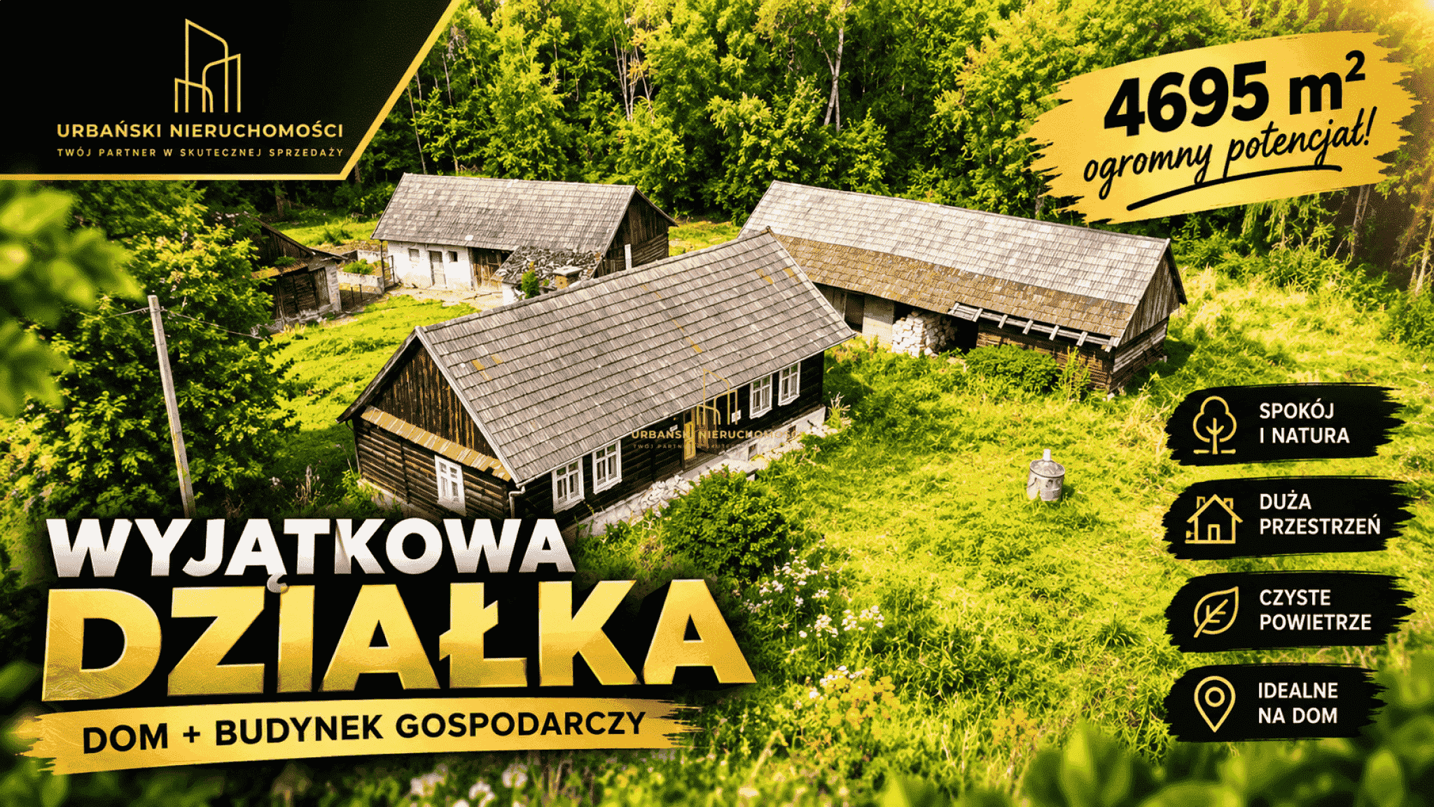 Duża działka w urokliwej okolicy i świetnej cenie w powiecie brzeskim!