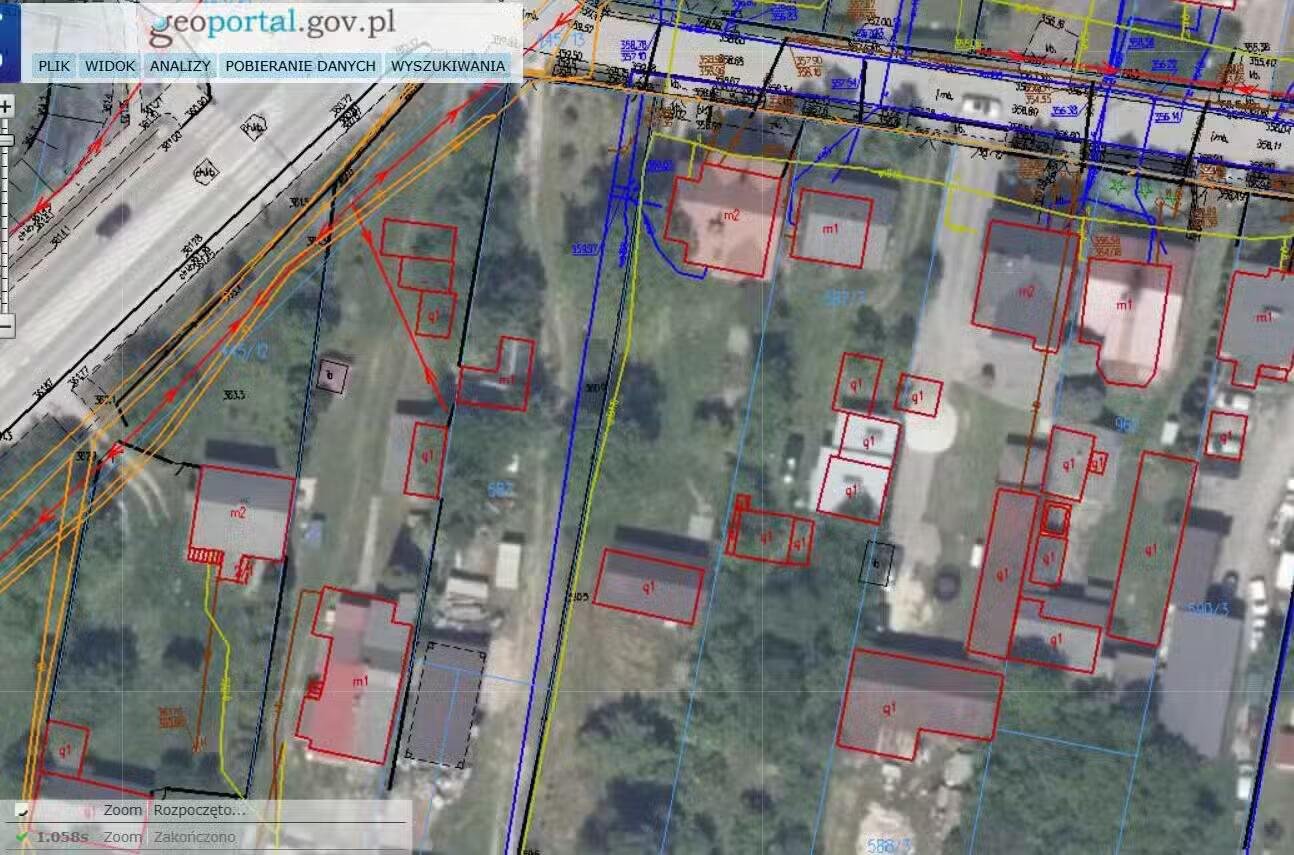 Działka 1762 m2 Kajetanów gmina Zagnańsk