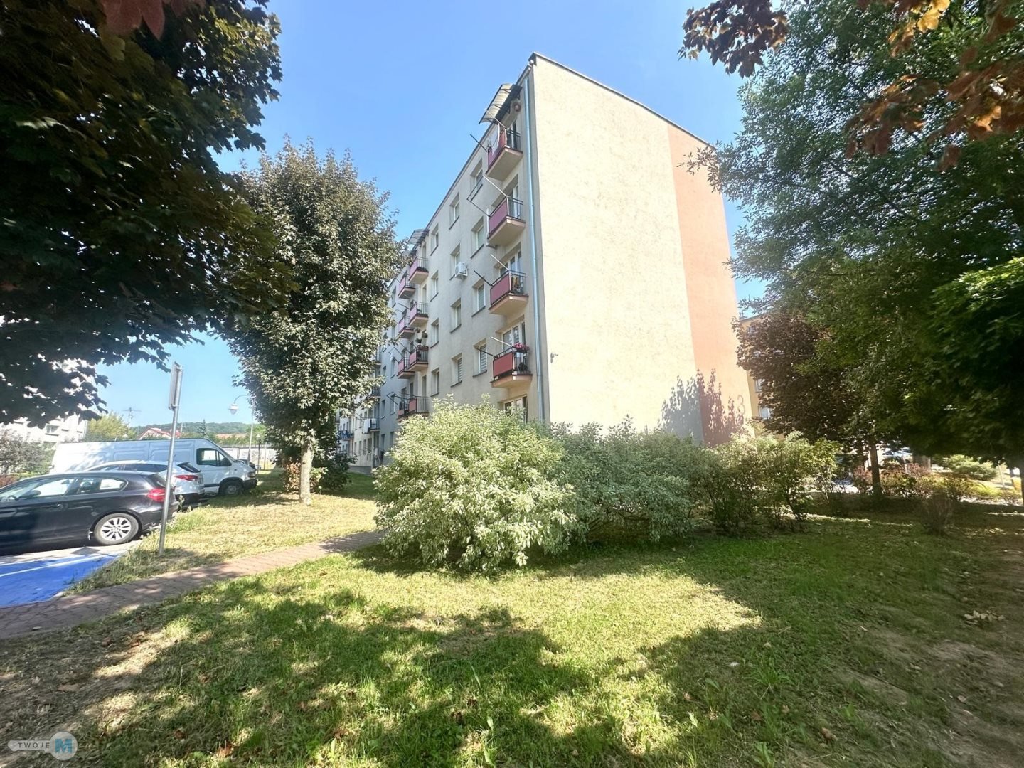 2 pokojowe mieszkanie, z balkonem, Białe Zagłębie