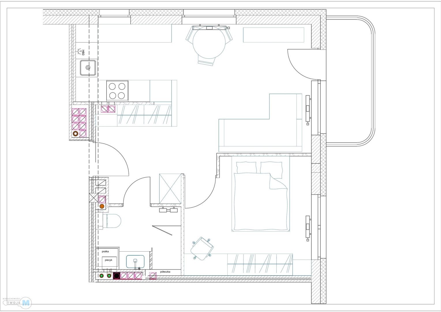 NOWE 2 POKOJE | KAMERALNE | BLISKO CENTRUM