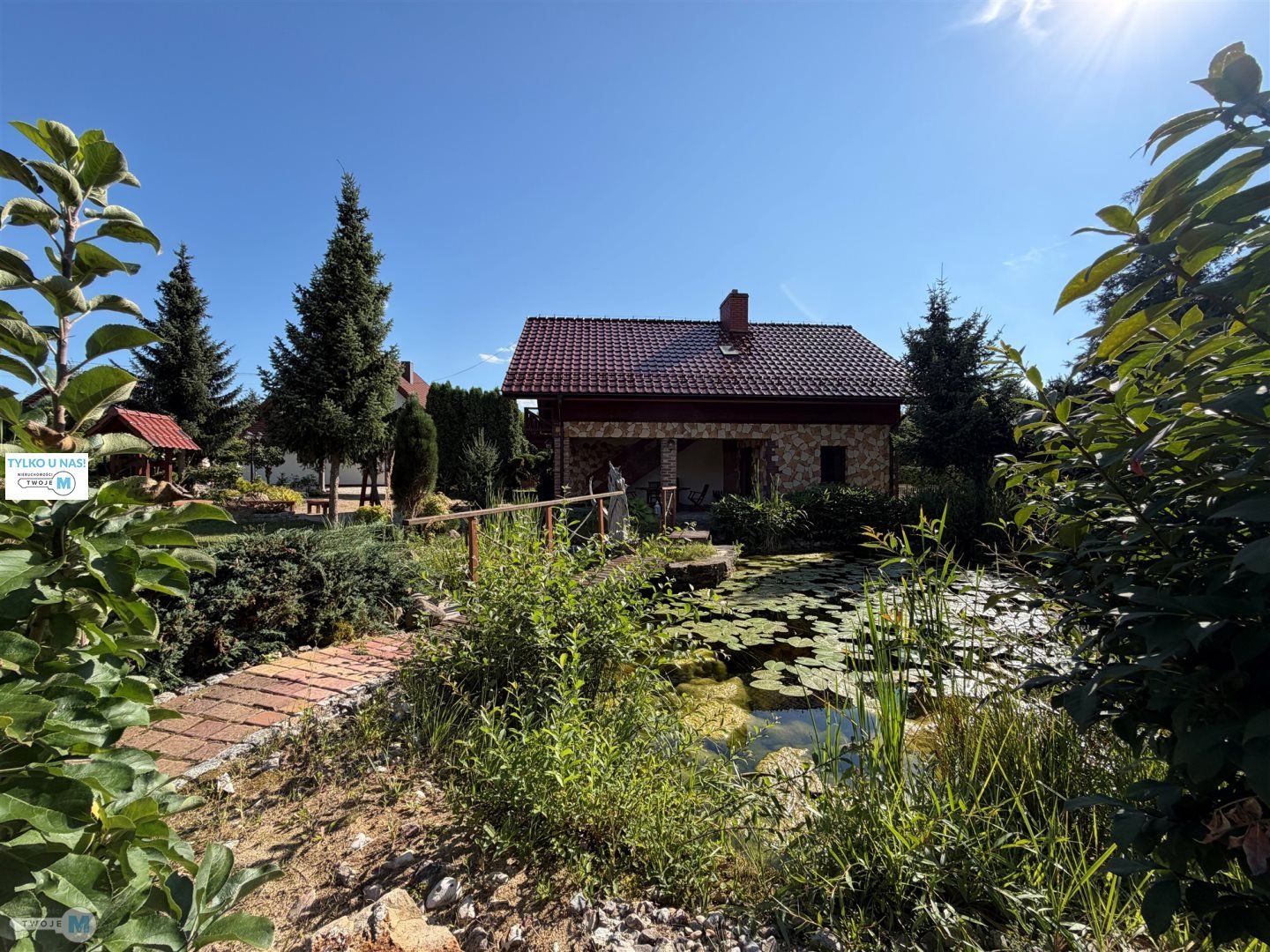 Całoroczny dom z bajkowym ogrodem i fotowoltaiką