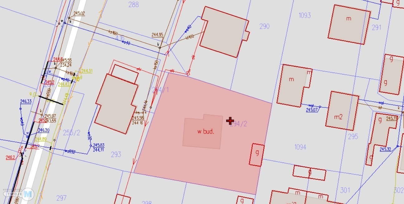 Działka budowlana w Centrum Jędrzejowa ul.Murawiec