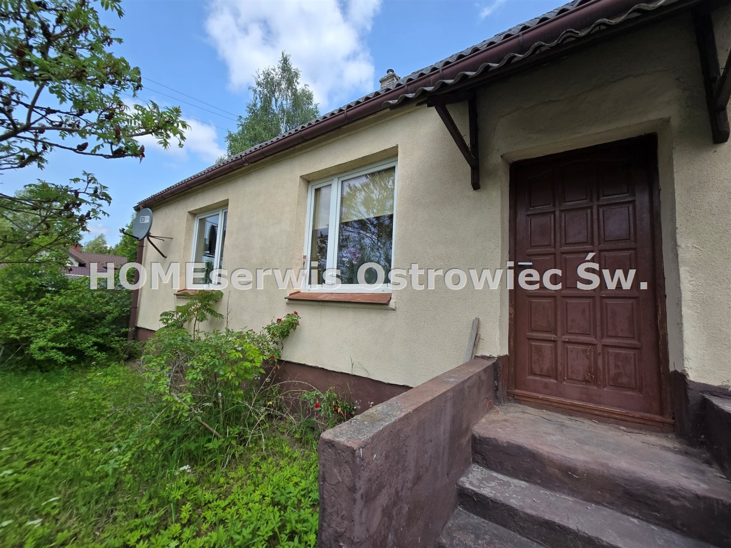 Dom 45 m2 na działce 3253 m2 Janik k/Ostrowca