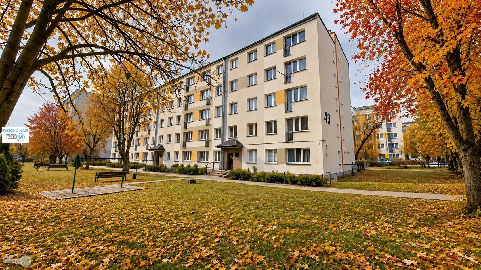 3 POKOJE- 45,54 m² -299 000 ZŁ-UL.PIEKOSZOWSKA
