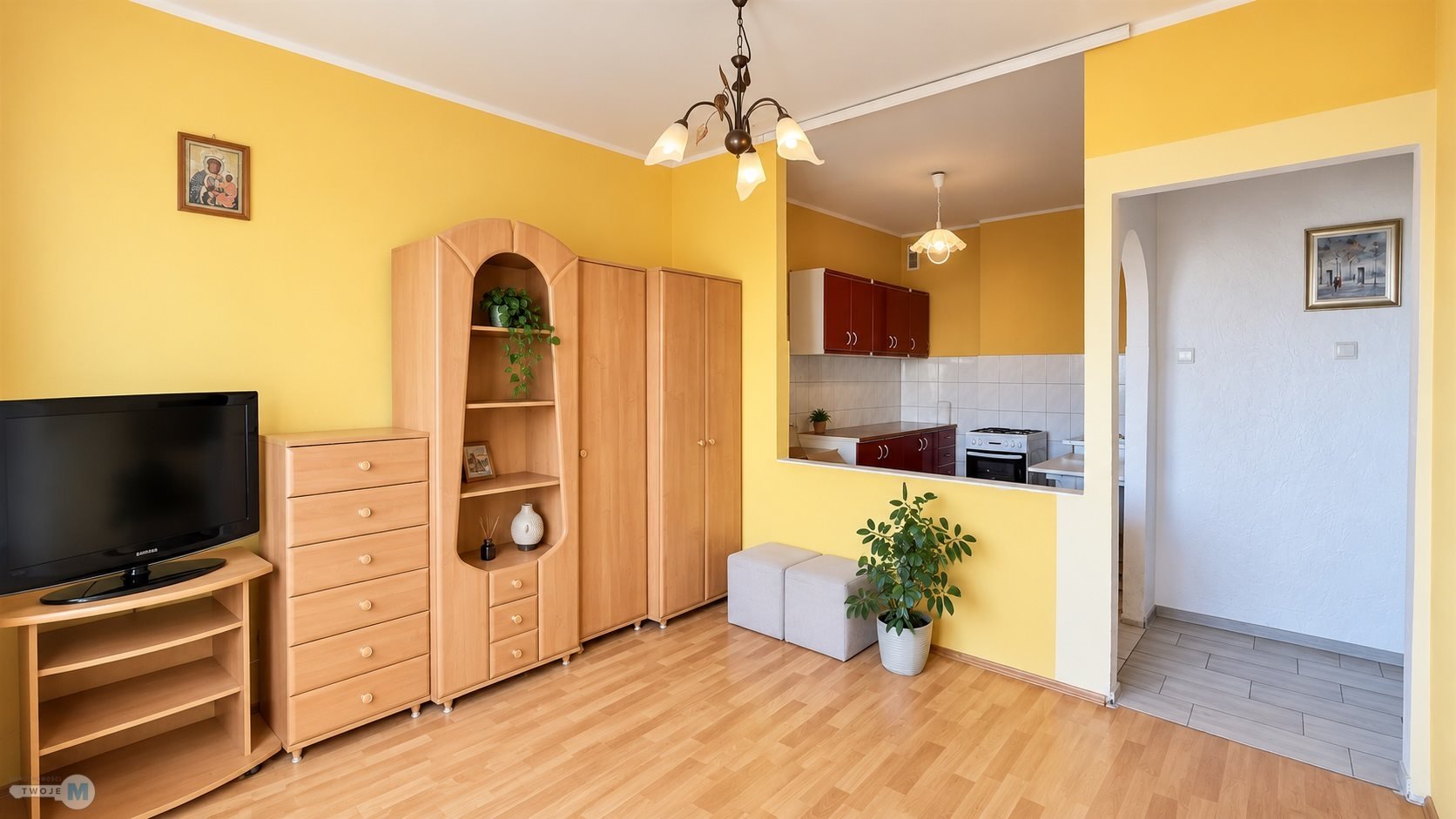 3 POKOJE- 45,54 m² -299 000 ZŁ-UL.PIEKOSZOWSKA