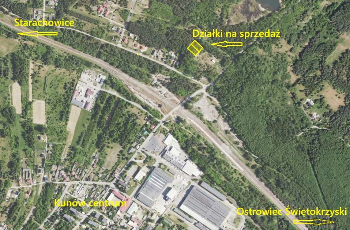 Działka budowlana, ul. Ostrowiecka, Kunów