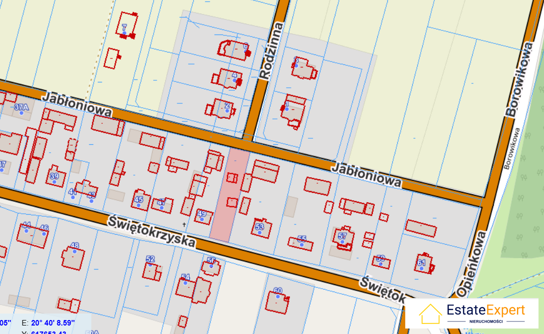DZIAŁKA  BUDOWLANA 700 M² | KUBY MŁYNY | GM. MORAWICA