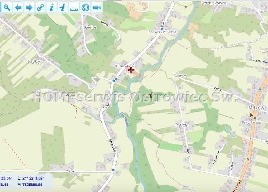 Działka budowlano-rolna o pow. 5400 m2, Szewna