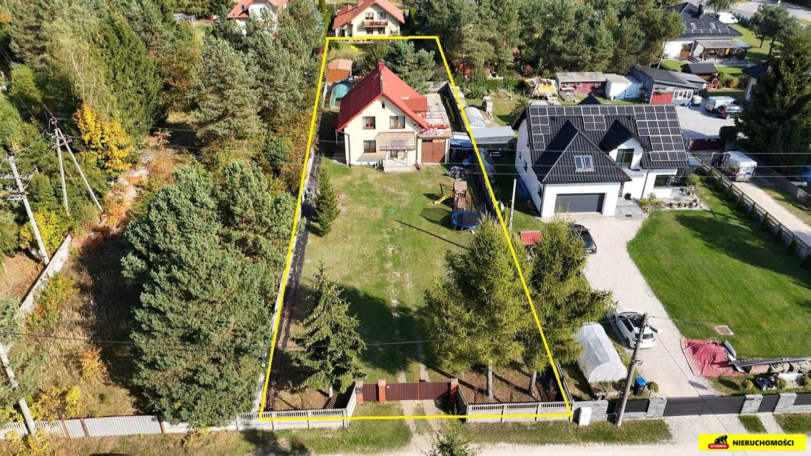 Dom 5 pokoi, 129m2 Garaz,Duża działka Borków Zalew