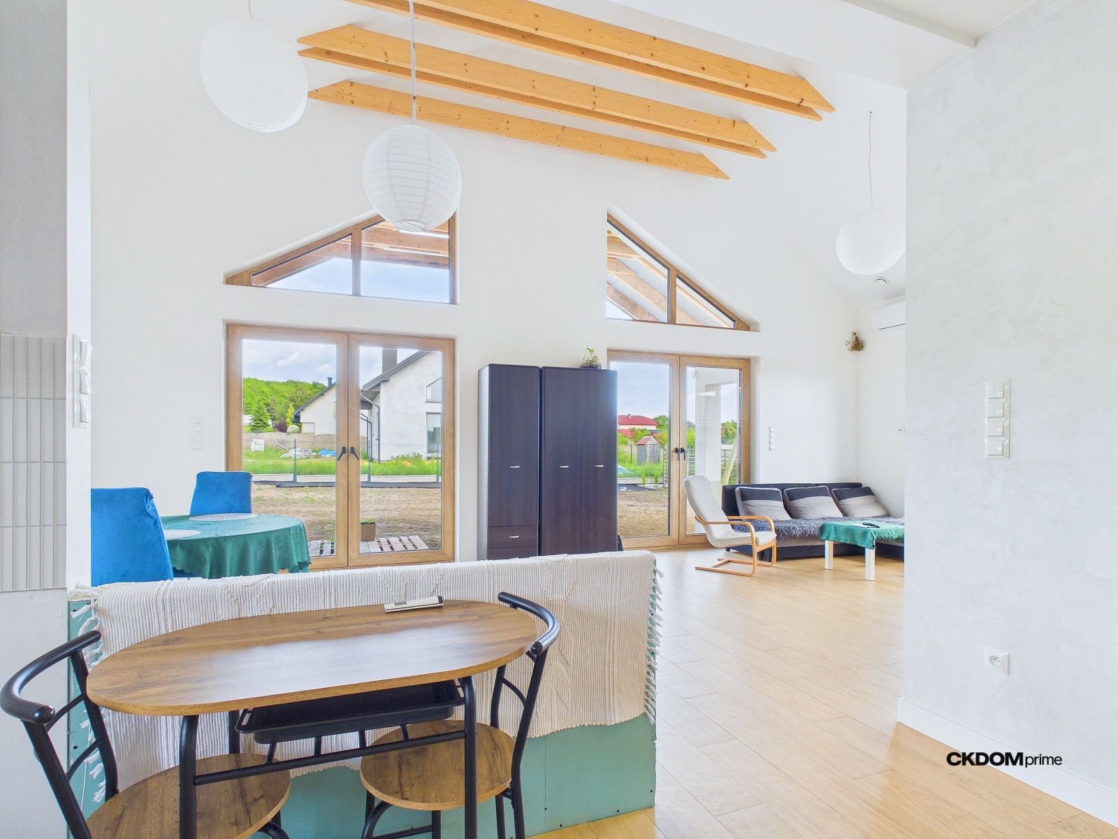 Dom parterowy 145 m² z działką 1189 m², Szewce, gm. Nowiny