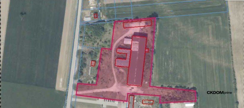 Kompleks magazynowo-biurowy 2078 m² Promnik
