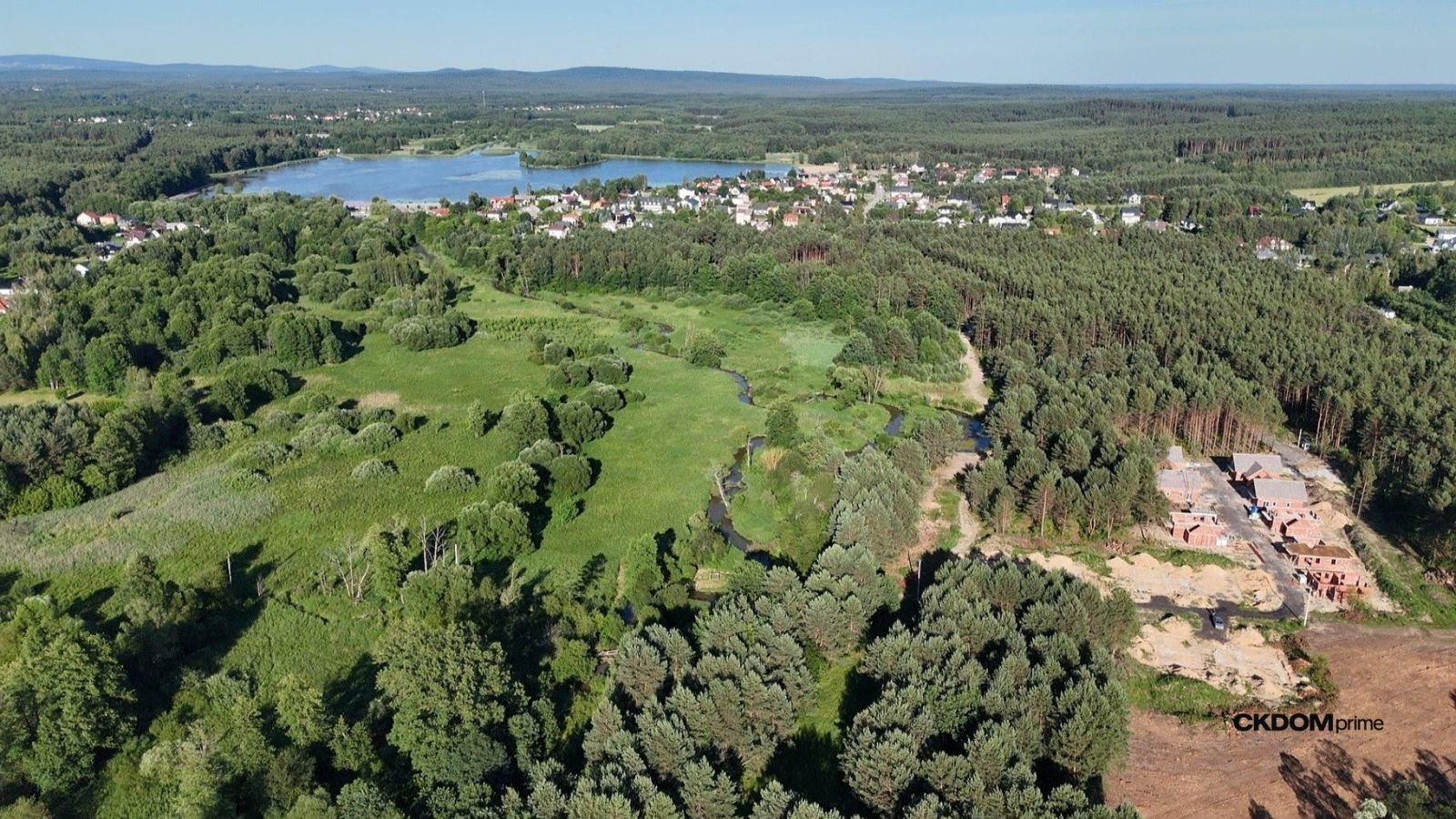 3 Działki Budowlane Borków Daleszyce przy Zalewie